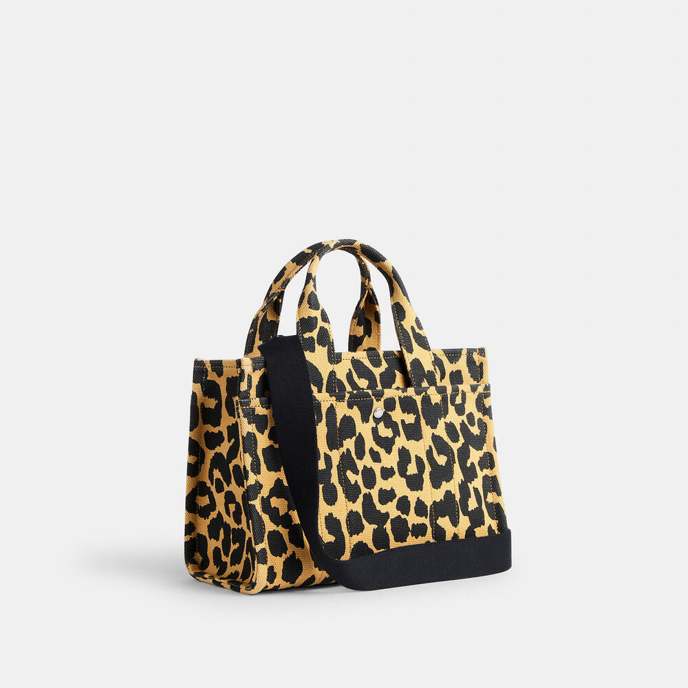 Coach Cargo Tote Bag 26 With Leopard Print - Picture 3 of 3
